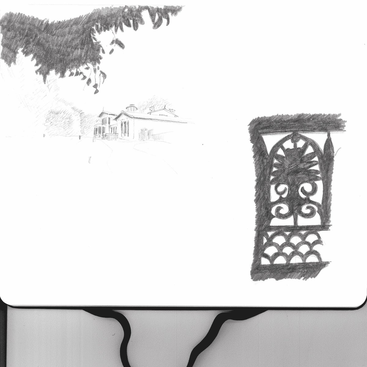 AThomsonSociety's tweet photo. 18/52 #takesonthomson - 'Sketches of Holmwood' created by Christopher Platt (Glasgow School of Art) https://t.co/DSuOuFw5Zy