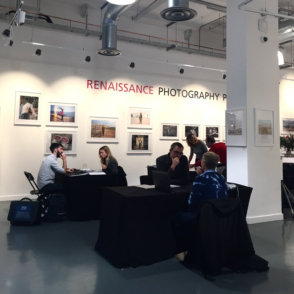 The #RPP2017 Portfolio Review Day is under way here today! Reviewers from <a href="/metroimaging/">Metro Imaging</a> <a href="/wcj_news/">Wyatt-Clarke & Jones</a> @shutter_hub <a href="/madeleinepenny/">Madeleine Penny</a> <a href="/MirandaGavin/">Miranda Gavin</a>