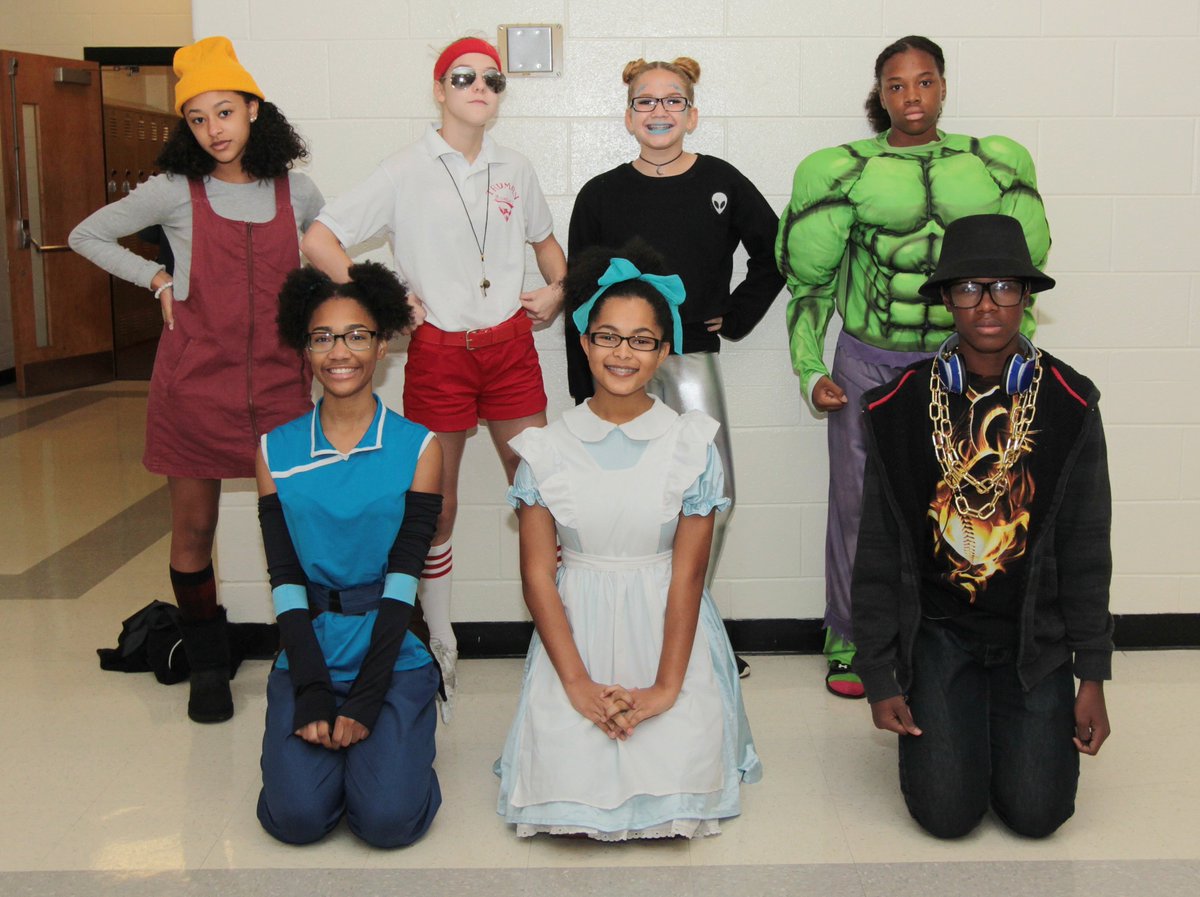 McDonoughHS's tweet photo. We've been seeing some real "characters" @McDonoughHS this week! https://t.co/R11uAKbowY