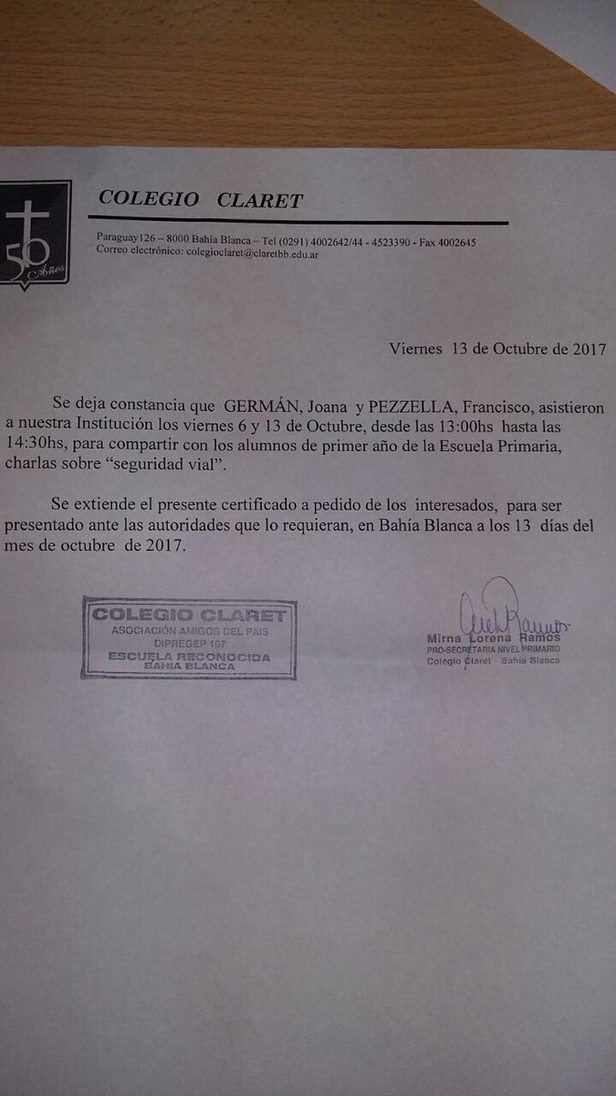 movilidadbahia's tweet photo. Charlas de Educación Vial en colegio Claret alumnos de 1ro 😃@GobiernoMBB @PierdominiciFa @morerossello #AMSV #EdVial #MunicipioBB https://t.co/5OcEMoO1PJ
