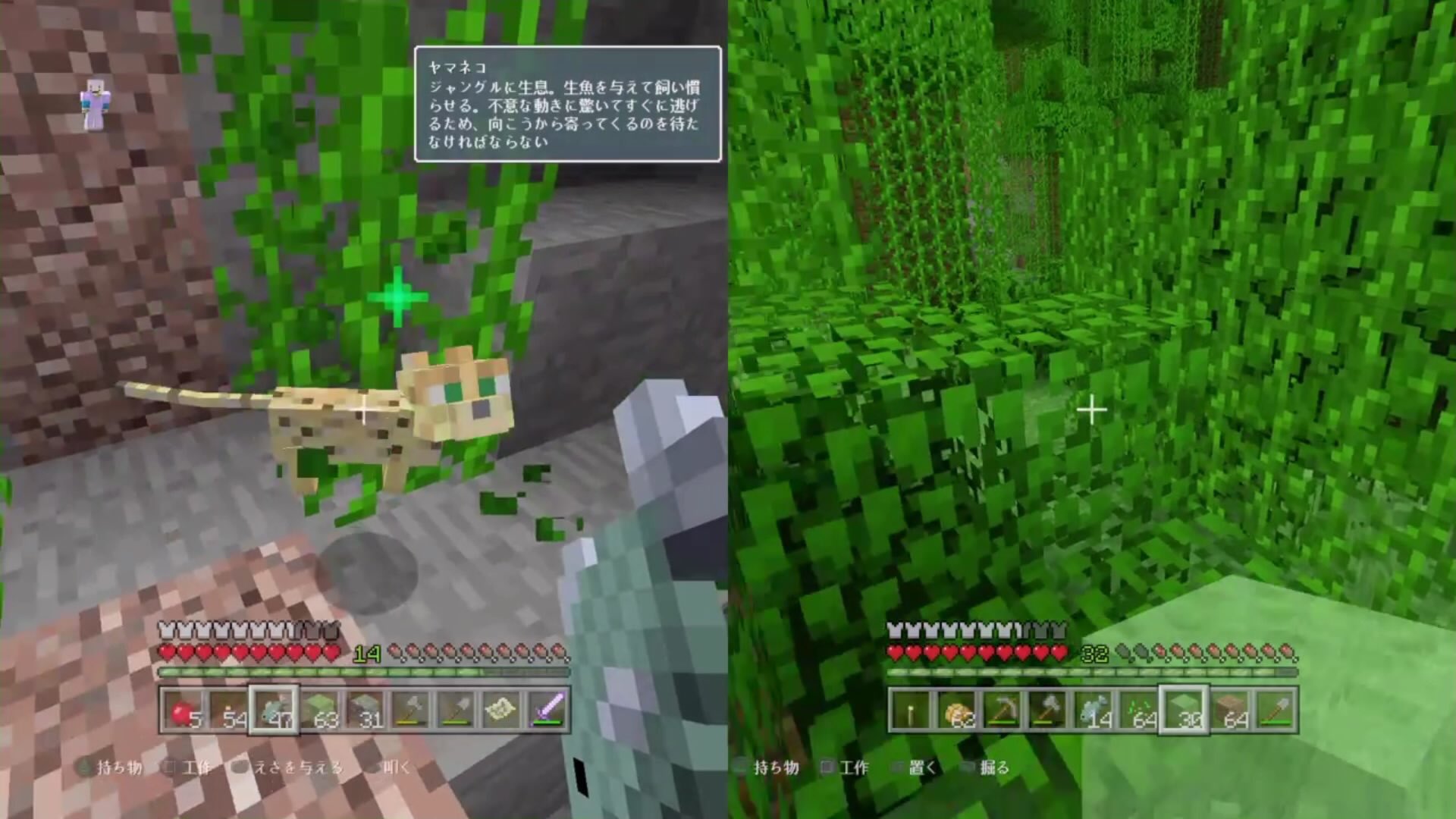 ナガ さん マイクラ初心者 Ps4 久々マイクラ ニワトリ撒き散らし大作戦大成功 今まで探しに探しても会えなかったヤマネコ大量発生 W ﾉ 念願のマイ猫飼えました マイクラ Minecraft Ps4 T Co Hkghazq8rt Twitter