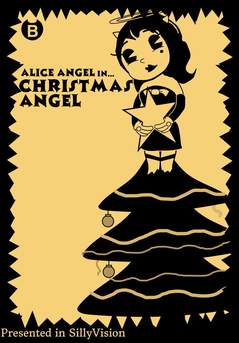 ToyConsultant's tweet photo. @themeatly Here is another entry for the @BATIMgame Chapter 4 Fan-Art Contest: "Alice Angel in... Christmas Angel" https://t.co/ifwUM1JK66