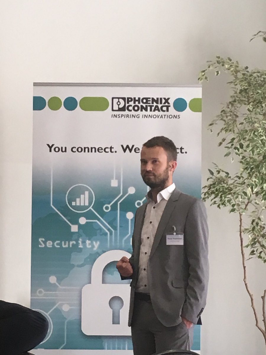 tillstoermer's tweet photo. #mguc17 #mGuard #CyberSecurity @PhoenixContactD #Industrial #Pentesting Showcase from @limessecurity how to prepare an Pentest https://t.co/tQ5tuFUfC0