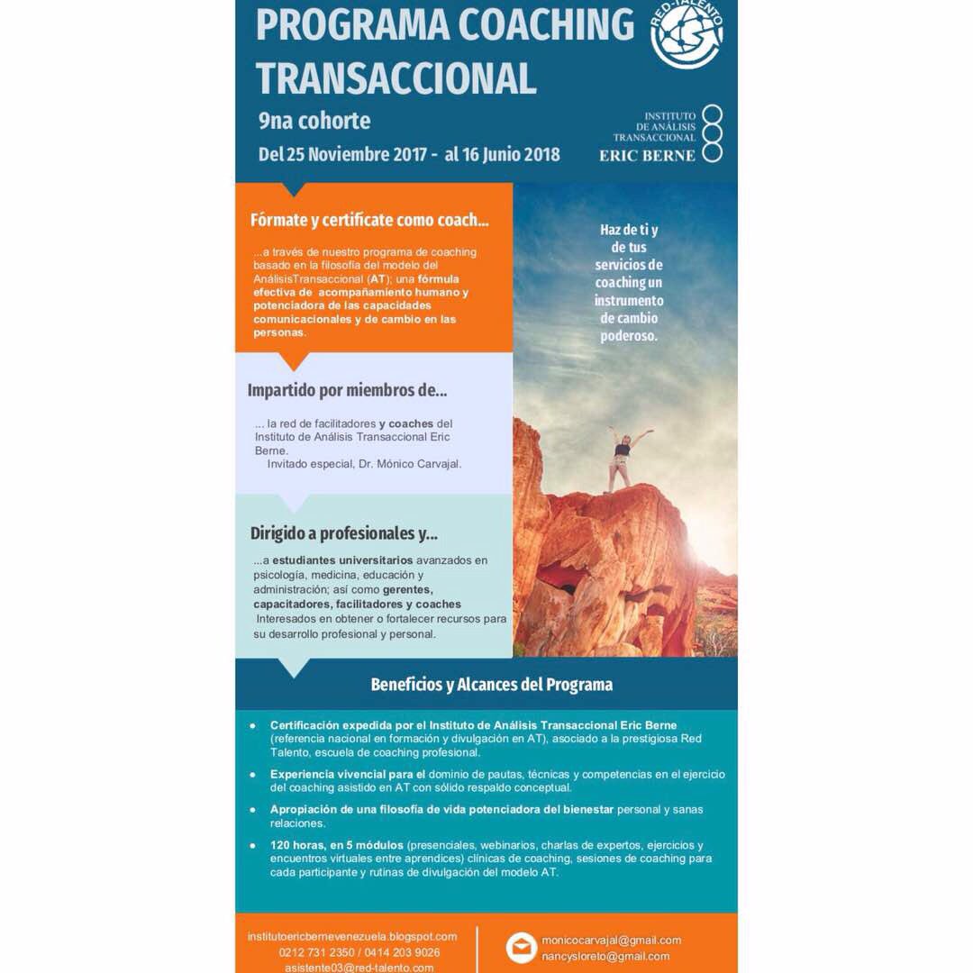 NancysLoreto's tweet photo. Deseas conocer más sobre el Programa #Coaching Transaccional ? Estas invitado a webinario  próximo 23/10. 7pm. https://t.co/VEsd9tJpIz
