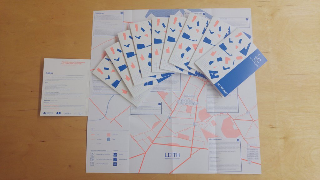 LeithCreative's tweet photo. Our #LeithCreative Blueprints have arrived - designed beautifully by @David_Lemm! We unveil our findings @CustomLaneLeith tomorrow #Leith https://t.co/eqvn5L679q