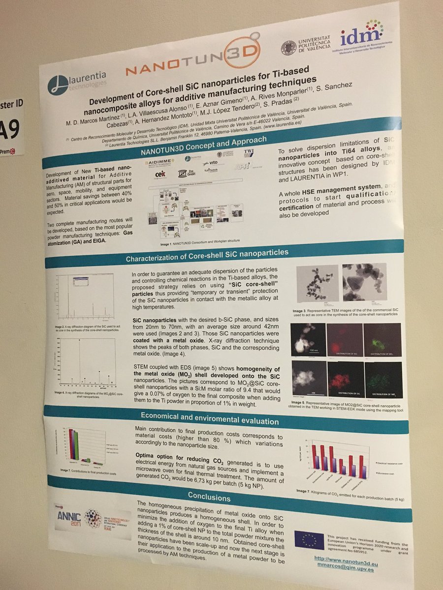 lopeztender's tweet photo. Nanotun3D project results concerning WP1 presented in #Annic2017 Congress in Rome https://t.co/VH3QC1IXUL