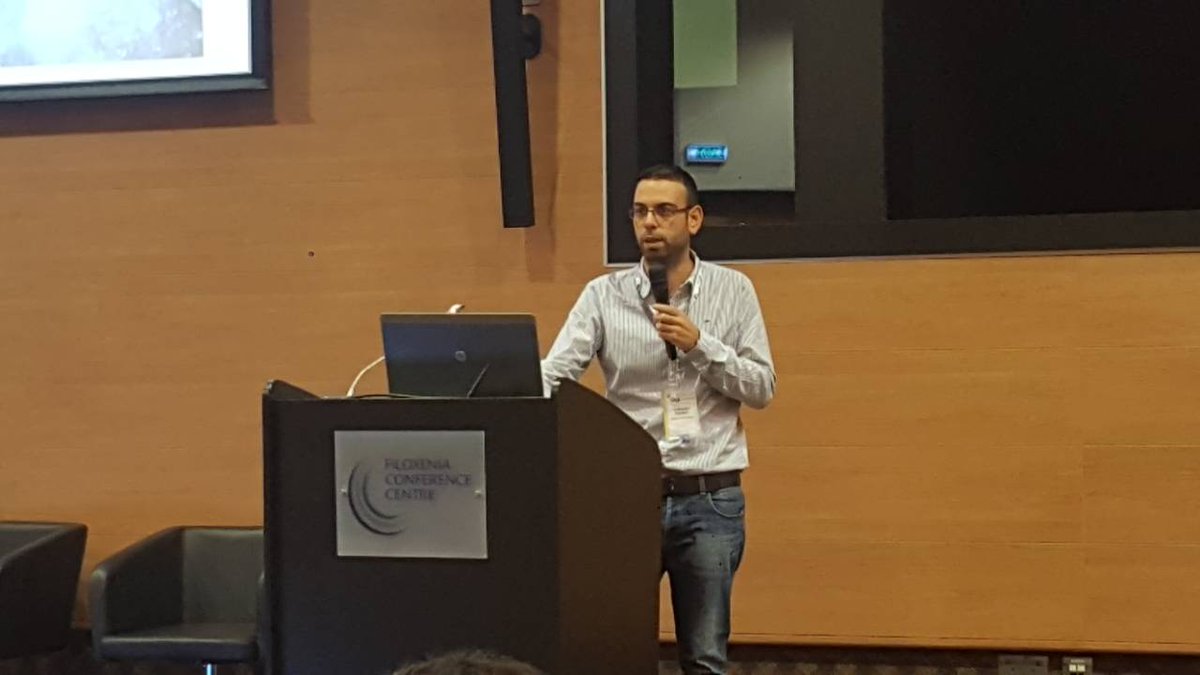 DigiTravel_TMA's tweet photo. Pantelis Vladimirou, Webarts is talking about the beauty of Cyprus as the key to success, and the challenges this country faces #DigiTravel https://t.co/qjkbLgAK22