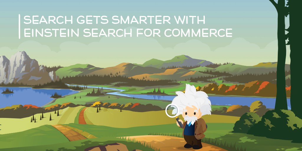 Introducing Einstein Search for Commerce: AI-powered commerce helps shoppers find what they're looking for faster. bddy.me/2imvH9t