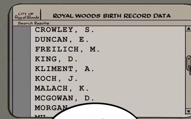 LoudFamily11's tweet photo. Keep an eye for this in today's episode, these are names of people on the staff. #NotALoud https://t.co/ItVx9qBHed
