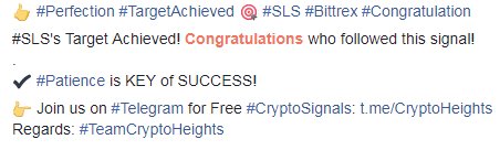 tradingheights's tweet image. #TargetAchieve #Perfection #SLSdone
Join #Telegram Group for #FreeSignals Alerts
t.me/cryptoheights

$SLS $btc