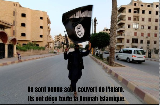 KneRokhaya's tweet photo. 3- On peut tromper 1 personne /1 groupe d'individus, mais pas Allah. Ces #daeshiens ignorent cette vérité. Qui vivra, verra. #EI a vécu https://t.co/JtcZ3jjlyc