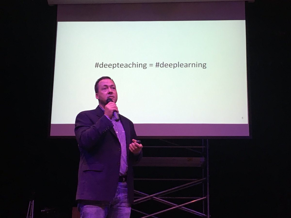 Ambozin's tweet photo. Kicking off #BevEdTech17 with an amazing Keynote! Thank you @gobhusd @HollyClarkEdu @k_shelton https://t.co/zFuvT0core
