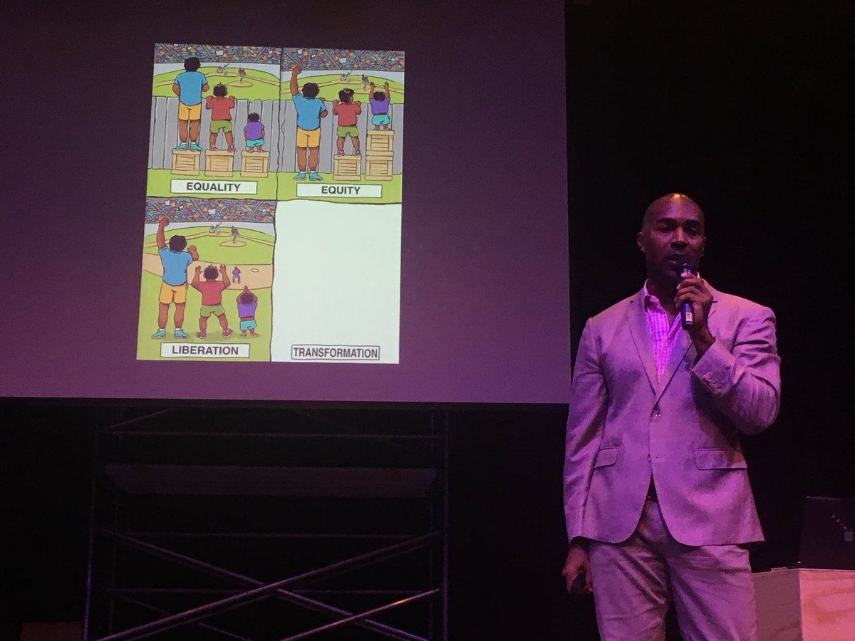 Ambozin's tweet photo. Kicking off #BevEdTech17 with an amazing Keynote! Thank you @gobhusd @HollyClarkEdu @k_shelton https://t.co/zFuvT0core