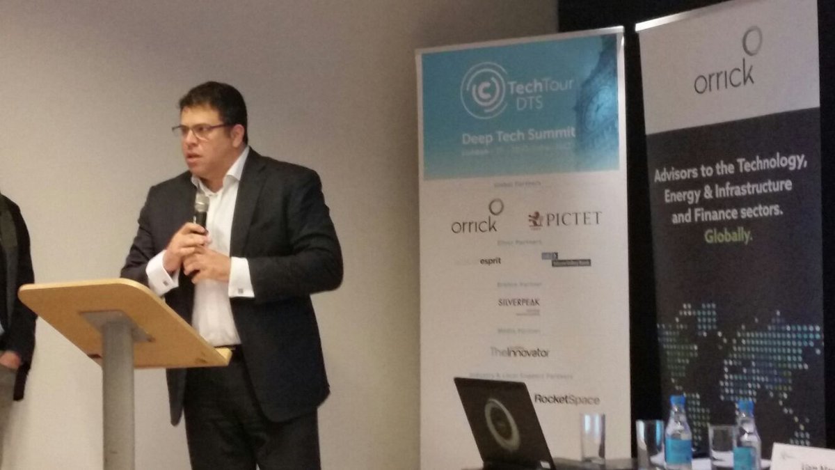 OxxVC's tweet photo. Great day at @TechTourHQ Deep #Tech Summit - fascinating speakers, great companies, and a panel with our own Thomas Eskebaek. #DTS17 #DTSL17 https://t.co/7naA1AO3uD
