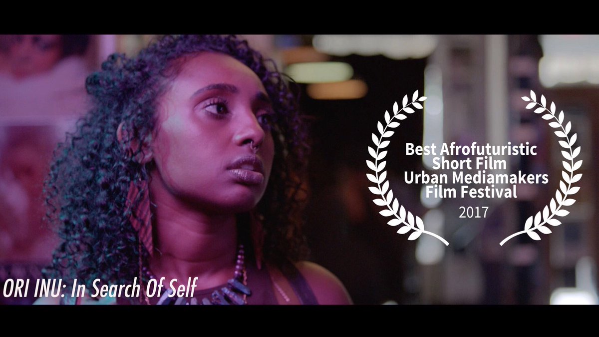 OriInuFilm's tweet photo. Excited to announce @OriInuFilm won best Afrofuturistic short at the Urban Media Film Festival earlier this month #oriinufilm #afrofuturism https://t.co/5dTRbdmC8S
