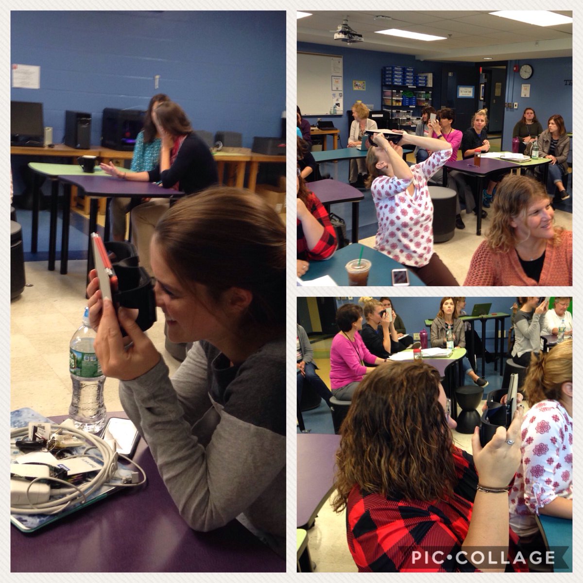 julieannlord's tweet photo. RSS Teachers are exploring the exciting world of VR with @mrsmacgregor206 #RSSThinkTank https://t.co/Yj4bUFpa0Z