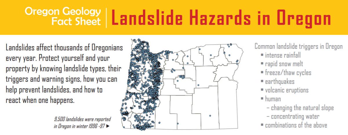 Parts of our community affected by #EagleCreekFire may be impacted by #landslide risk this winter. 
Know the signs: bit.ly/2x5bmrO