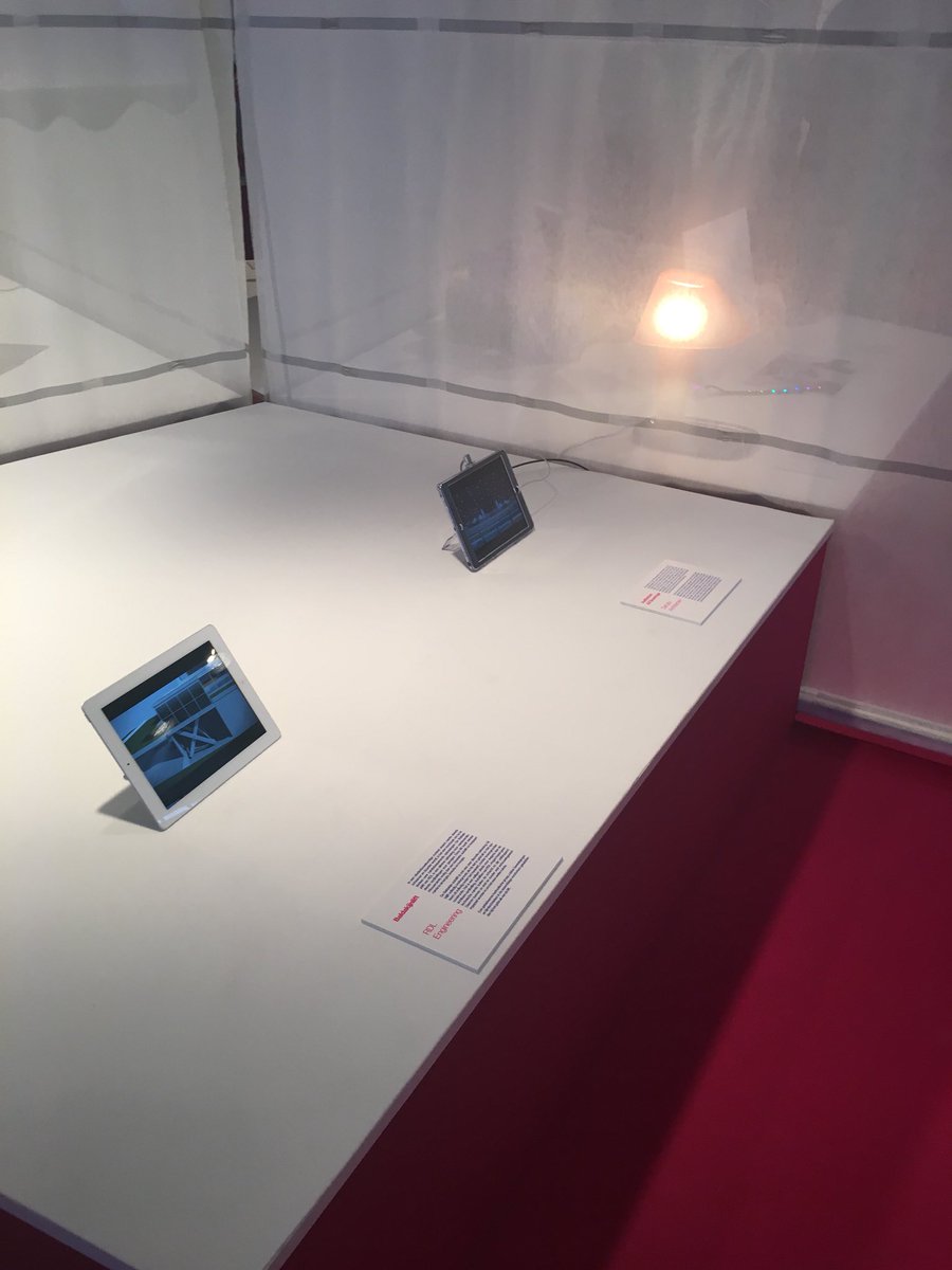 xavierdl's tweet photo. #wo17 RDL-baldakijn autolift @budafabriek #designx50  #designregiokortrijk https://t.co/mbem23Abx1