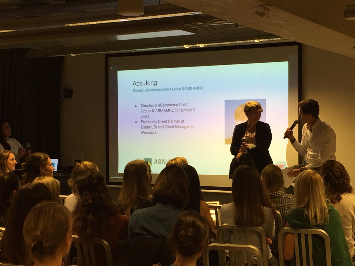 SheSharpNL's tweet photo. Full house at @Uber_NL for our “#HerStoryNL” event. With Ada Jong from @ABNAMRO. Let’s get inspired! #SheSharpNL #UberNL https://t.co/3jWTYF0ZEM