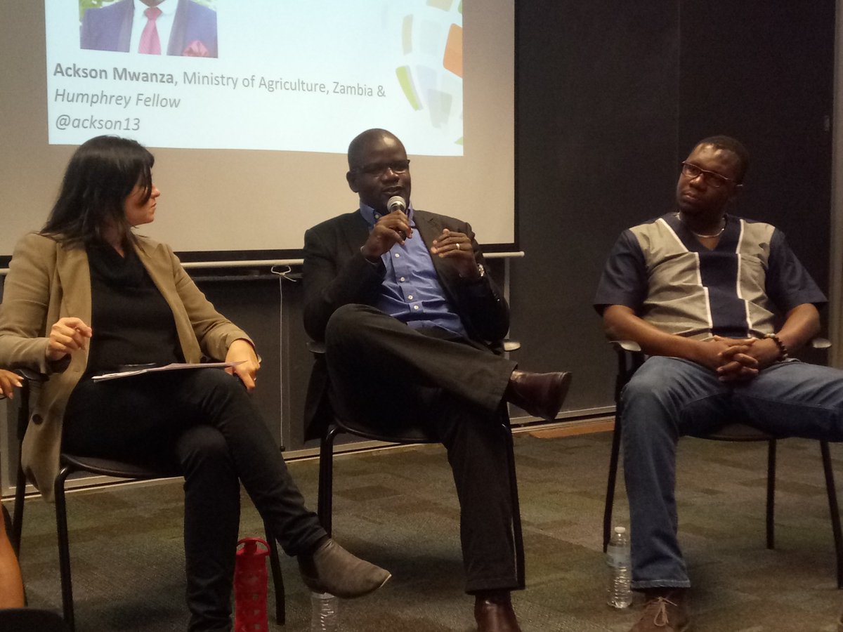 modestannedi's tweet photo. Zambia pushes for any technology that will coexist with existing ones and benefit the farmers. @Ackson13, Humphrey Fellow 2017. https://t.co/p2N9SEHfrf