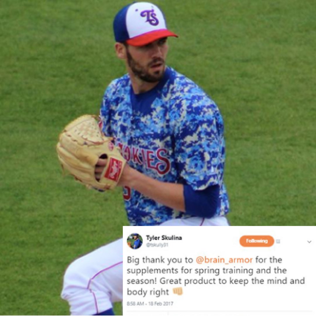 Brain_Armor's tweet photo. #TeamBrainArmor spotlight goes to @tskully31! Tyler was #drafted in the 4th round of the 2013 #MLB Draft by the @Cubs!
#LoadTheLiquid https://t.co/VMupfRHbXM