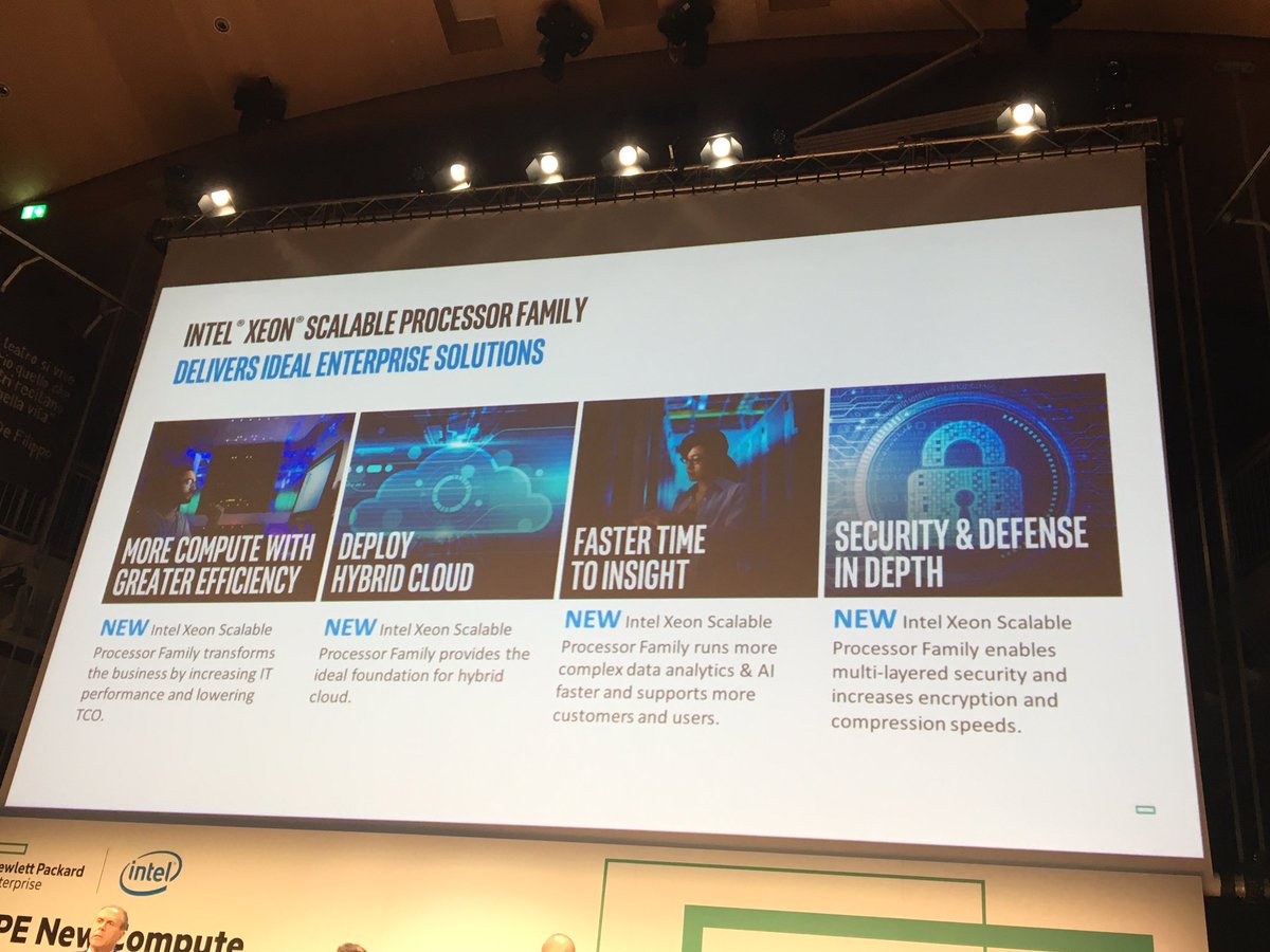 channelcity's tweet photo. #NewComputeExperience Maurizio Riva @Intel_Italia il ruolo di Intel e la partnership end to end con @HPE in un disegno congiunto https://t.co/ap9RUvujV2