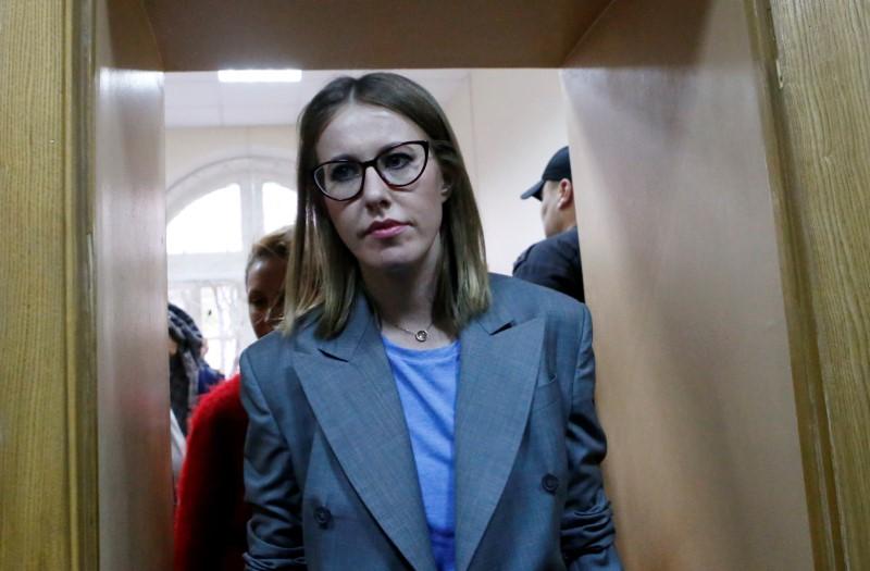 Reuters's tweet photo. 'Russia's version of Paris Hilton' announces presidential bid https://t.co/C6w8WUkZuR https://t.co/pX9LqCHlPh