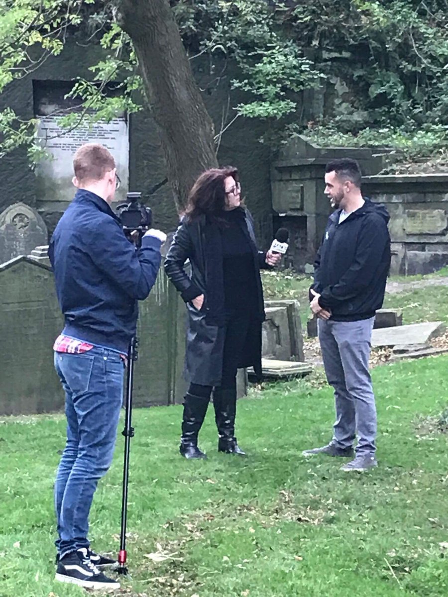 reelsandrelics's tweet photo. Investigators @DannyJ_Moss @Sianr82Sian & Connor being interviewed for @MadeLiverpoolTV #lowdownliverpool show #SearchfortheTruth https://t.co/7VAa2sVKob