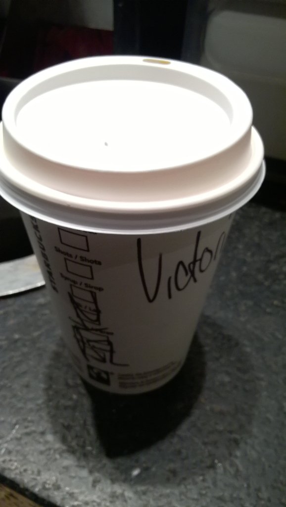 veebz05's tweet photo. #Pickmeup after unexpected dental work haha #psl #starbucks https://t.co/nfpo1sjySm