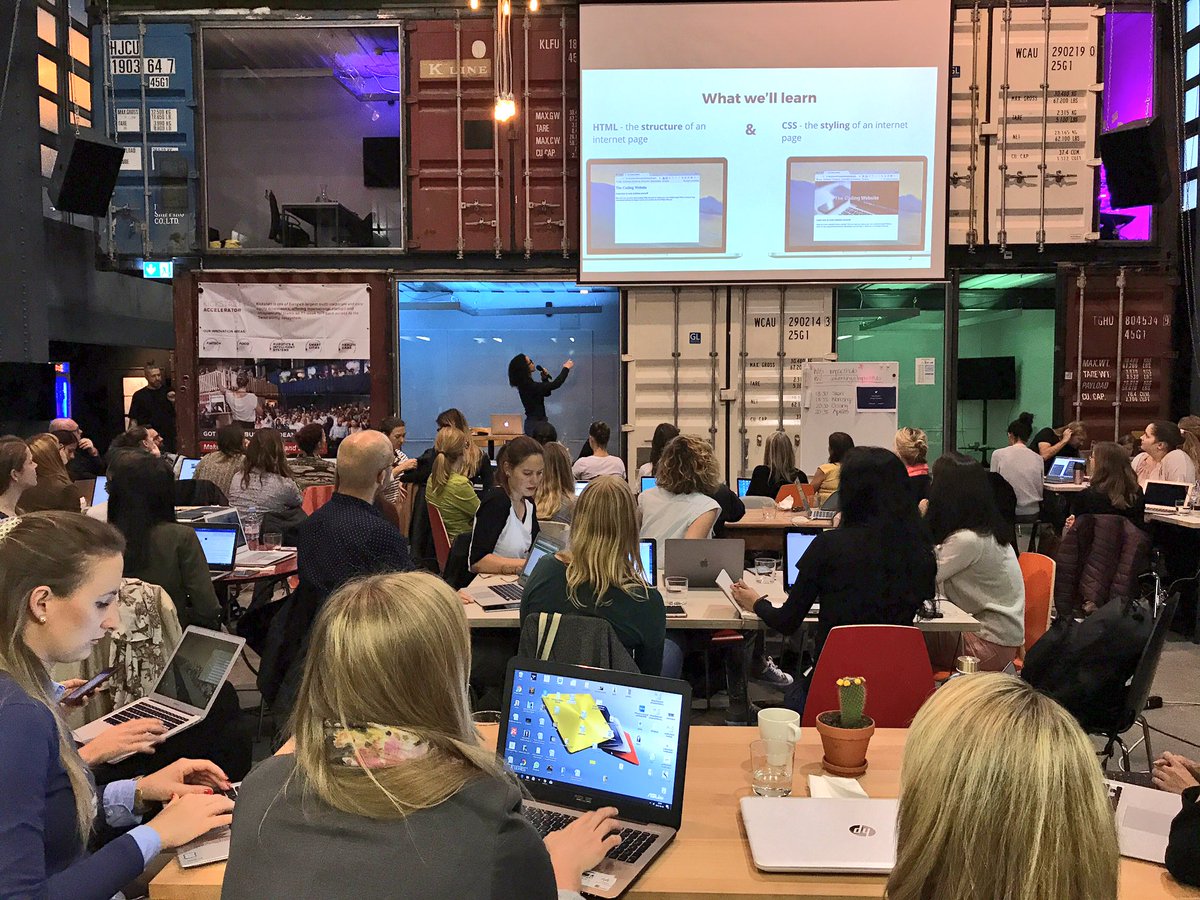 master21academy's tweet photo. Proud of our teacher @ChanelGreco  @CodeWeek_CH @impacthubzurich @WeShapeTech  #codeEU #WSTcode https://t.co/HevAR1OKsY