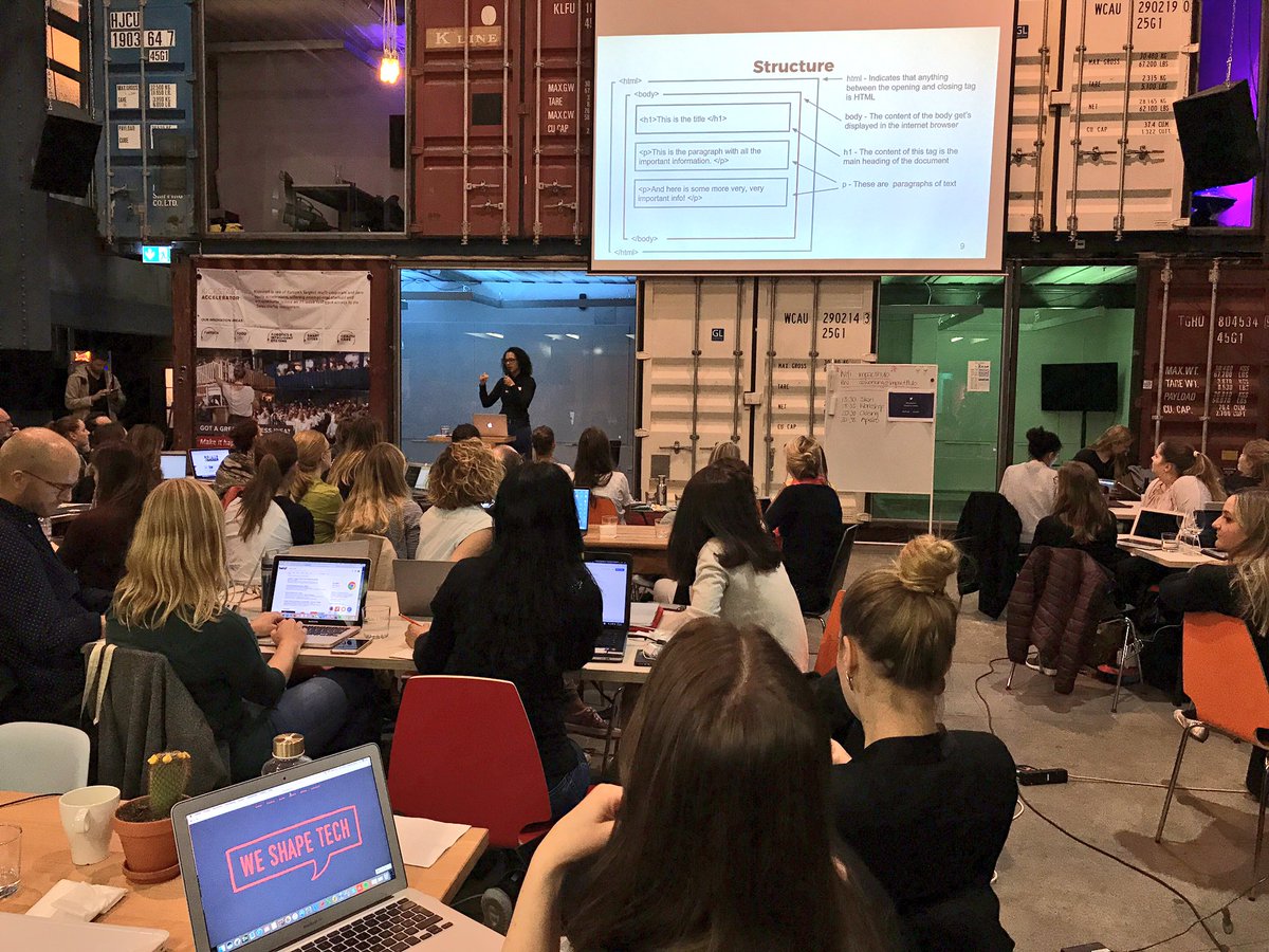 master21academy's tweet photo. Proud of our teacher @ChanelGreco  @CodeWeek_CH @impacthubzurich @WeShapeTech  #codeEU #WSTcode https://t.co/HevAR1OKsY