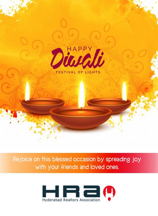 hraindiaorg's tweet photo. Hyderabad Realtors Association wishes all its members a Very Happy Diwali https://t.co/VoATWPxjeW