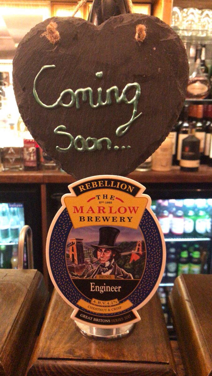 Coming soon at The Angel - <a href="/RebellionBeer/">Rebellion Beer Co.</a>’s Engineer #beer #ale #ukpub