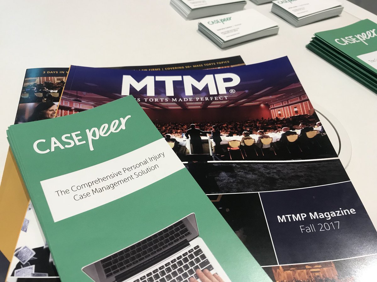 CASEpeer's tweet photo. We’re here! Excited for the first day of @mtmpseminar. Come by to meet our team. #MTMP2017 https://t.co/FlvKkoLbfj