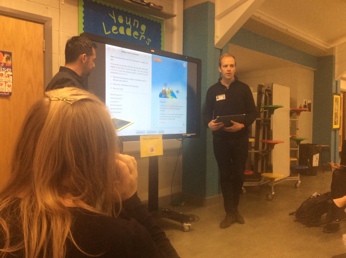 GManchesterRTC's tweet photo. Thanks to the workshop hosts for making our #coding showcase event such a success this afternoon! #AppleRTC https://t.co/BRWPv00Ak0