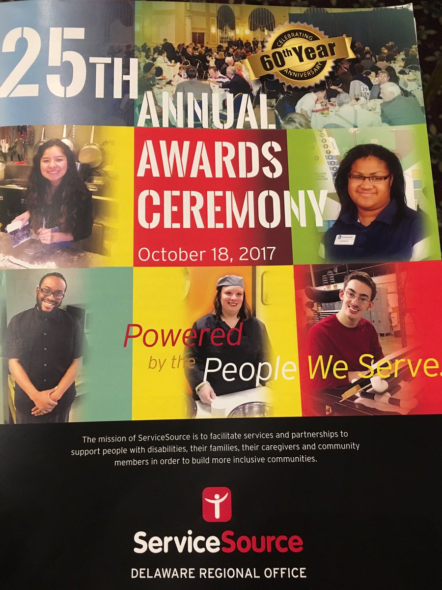 EC4Children's tweet photo. We're proud to be attending @ServiceSource1 #Delaware 25th Annual Awards Luncheon. We are thankful for our #ServiceSource #volunteers #netDE https://t.co/mrVDXjdkJk