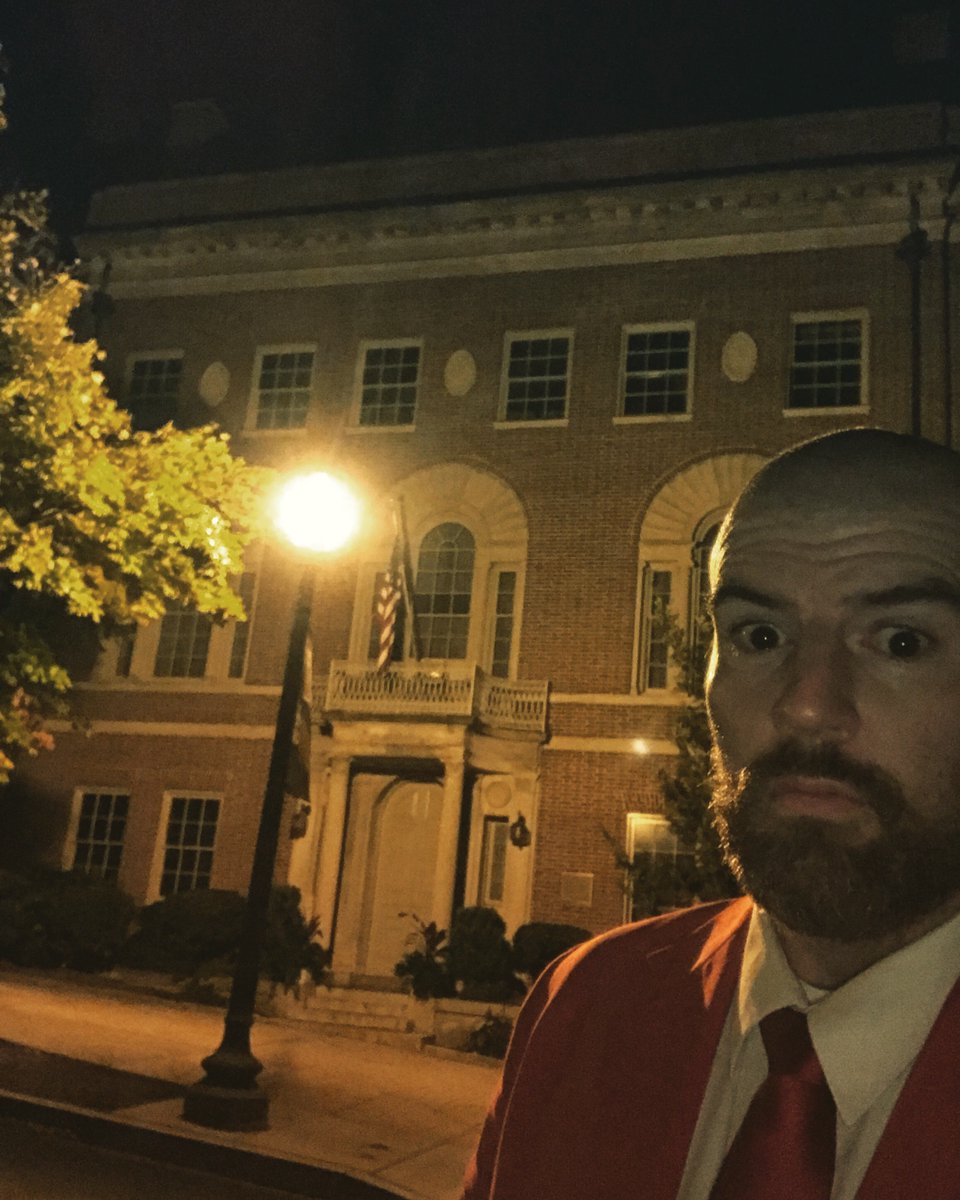 CapCityShowcase's tweet photo. Day 10 of #HauntedDC with @HuntsterDC Today’s spooky spot: @WWilsonHouse! Our #ScreaminHalloween show is Sat 10/28 at @MasonInnDC with @funnydanny from @1067theFan, #DrBadLove @GarveyComedy @Meeshelmybell @RHLevitin Tix: https://t.co/bhpHFmrI5c https://t.co/m8EjqJQq6K