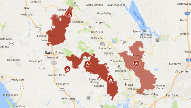 Your Vista Firefightrs have been up north helping out. Overhead positions being released. #SonomaStrong #NapaStrong #santarosastrong