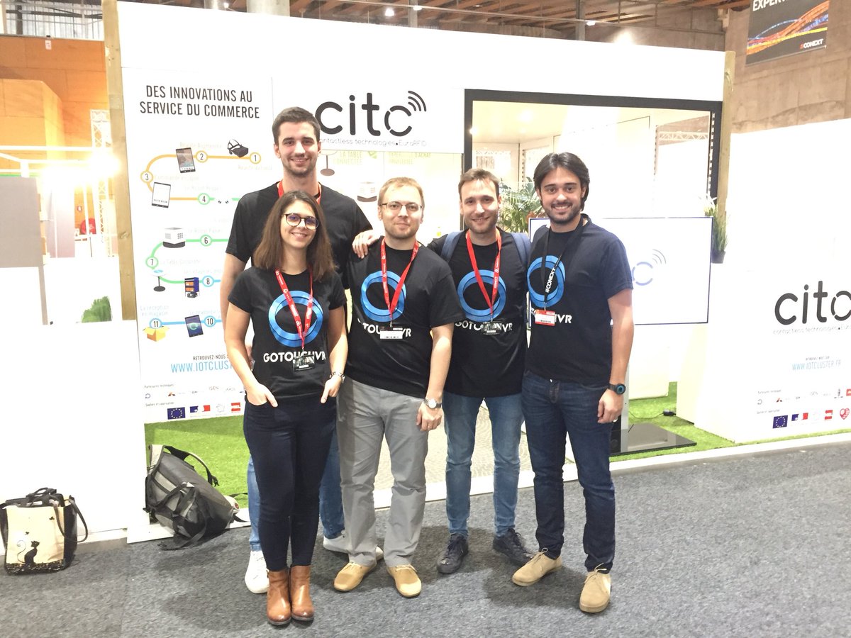 GoTouchVR's tweet photo. #gotouchvr team @ #conext https://t.co/8VQLJ3G6tl