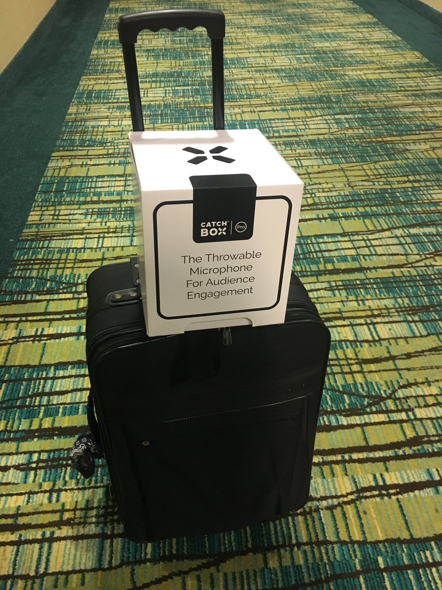 Camachafella's tweet photo. Finished a fantastic @UniqueVenues #UVAMC conference, and even got me a @catchbox travel companion. Great couple of days in the Burgh. https://t.co/4CCH5eECMg