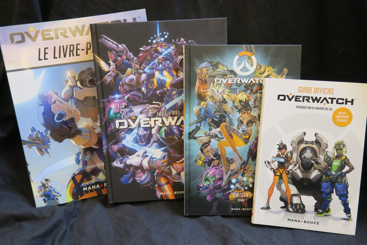 FredZolf's tweet photo. #Concours de OUF !
RT+FOLLOW @Mana_Books_  et @FredZolf pour tenter de gagner ces superbes ouvrages sur le jeu video #Overwatch  !
GO GO GO! https://t.co/rlwQtfMN37