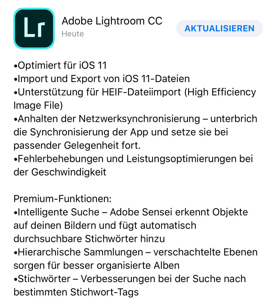 ericpaul89's tweet photo. Heute neues CC-Update von #adobe? - "Adobe Sensei" lässt auf neue KI schließen... bin gespannt auf die Desktop-Version!
#lightroom #adobecc https://t.co/8iX4KDwCGy