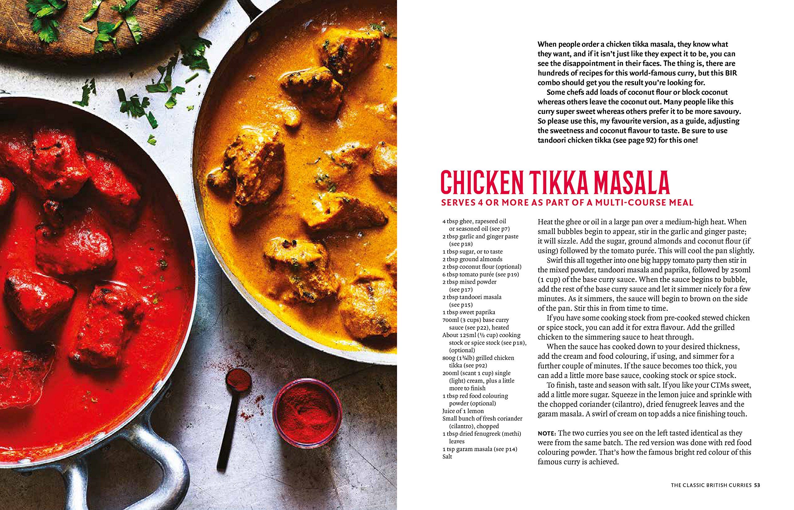 Bright red sales curry