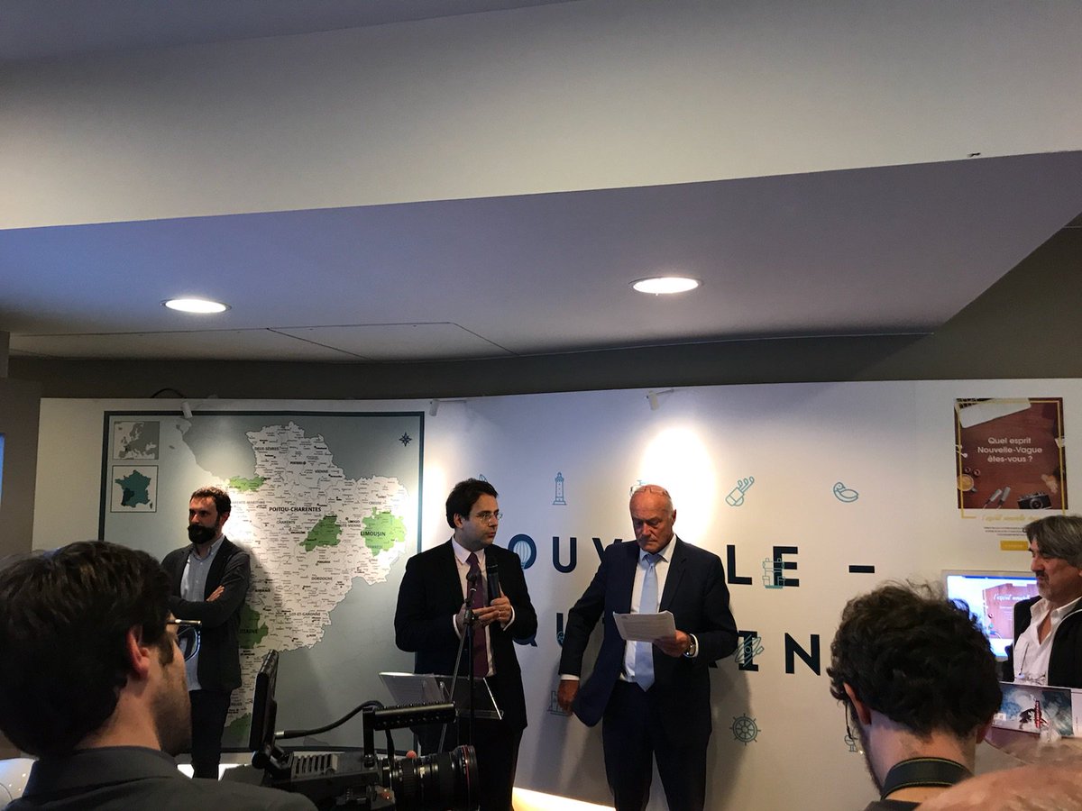 newee_fr's tweet photo. Lancement d'#espritnouvellevague par @al_rousset : venez innover en région @NvelleAquitaine ! #startup https://t.co/3vJqGOPuig