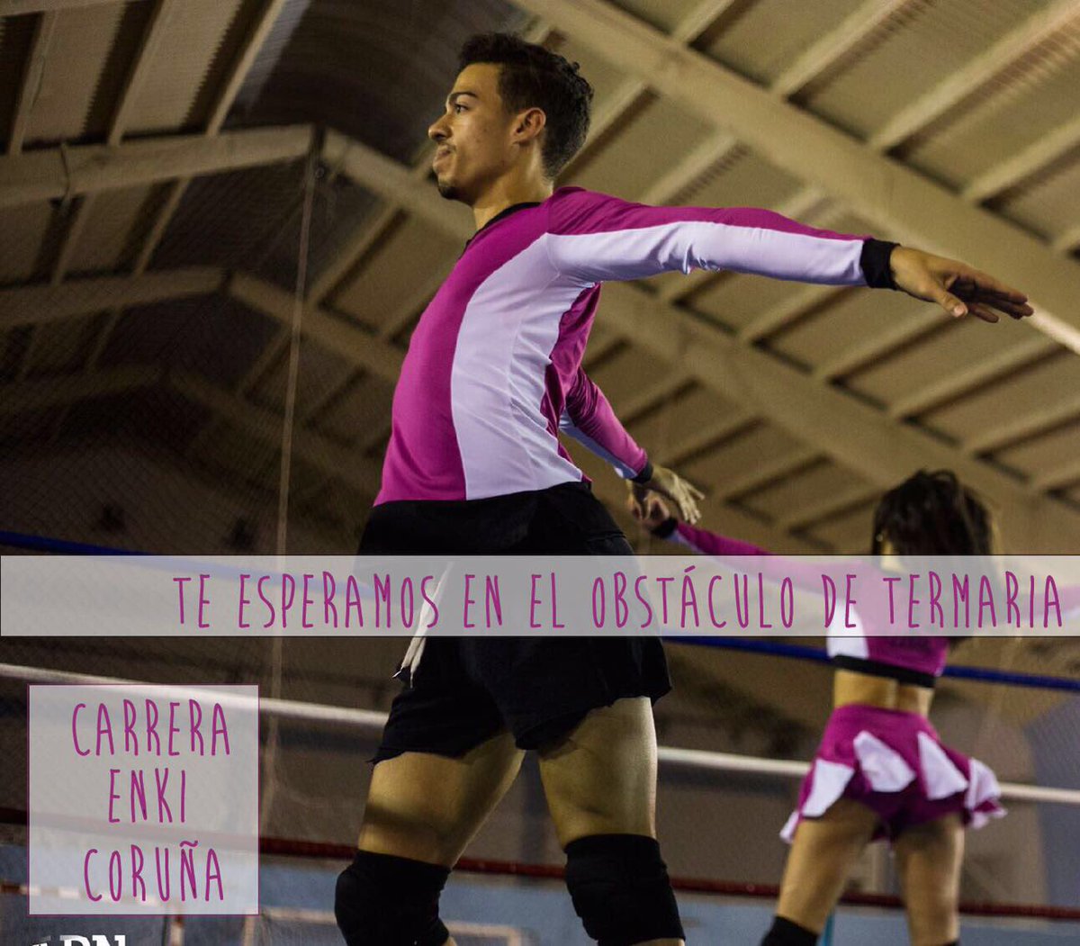 Cheerladies_'s tweet photo. Este domingo te animamos a jugar a ganar!En el obstáculo de @termariacoruna baila y anima con nosotr@s! +info @EnkiProyecto @termariacoruna https://t.co/DobiMAbUw3