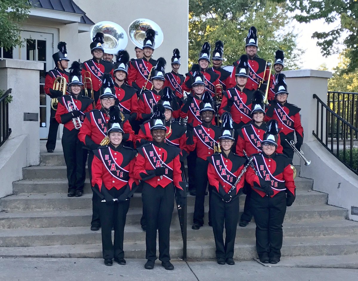 kdamp's tweet photo. Thanks to @AStateBands and @AStateSpirit for being a huge part of last night's recruiting dinner in Little Rock. You brought it! ❤️🐺🆙 https://t.co/FibAEveVn9
