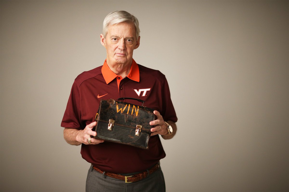 CoachFuente's tweet photo. Happy Birthday to one of the all-time greats 🎉🎁 Thankful for you, Coach Beamer!! 🦃 #BuildingOnTradition https://t.co/fQ2sD8U0Gi