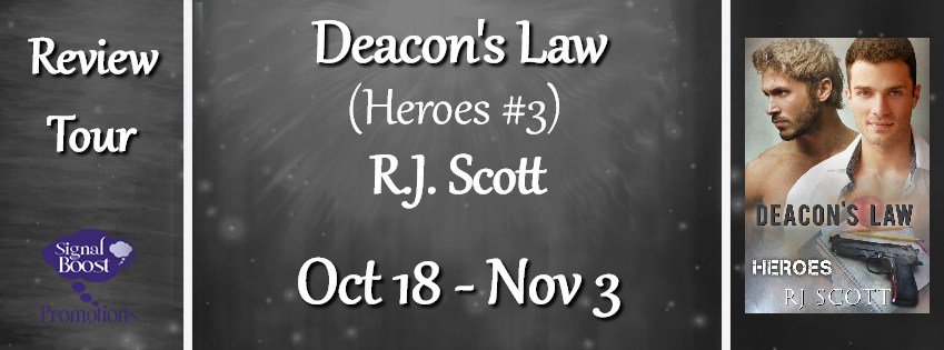 JessieGBooks's tweet photo. DUELING REVIEWS: Deacon’s Law @Rjscott_author @NatalieRiviecc4 @sassyevette @SignalBoostPR… https://t.co/Edrnzn3elX https://t.co/UdT4ayJLbC