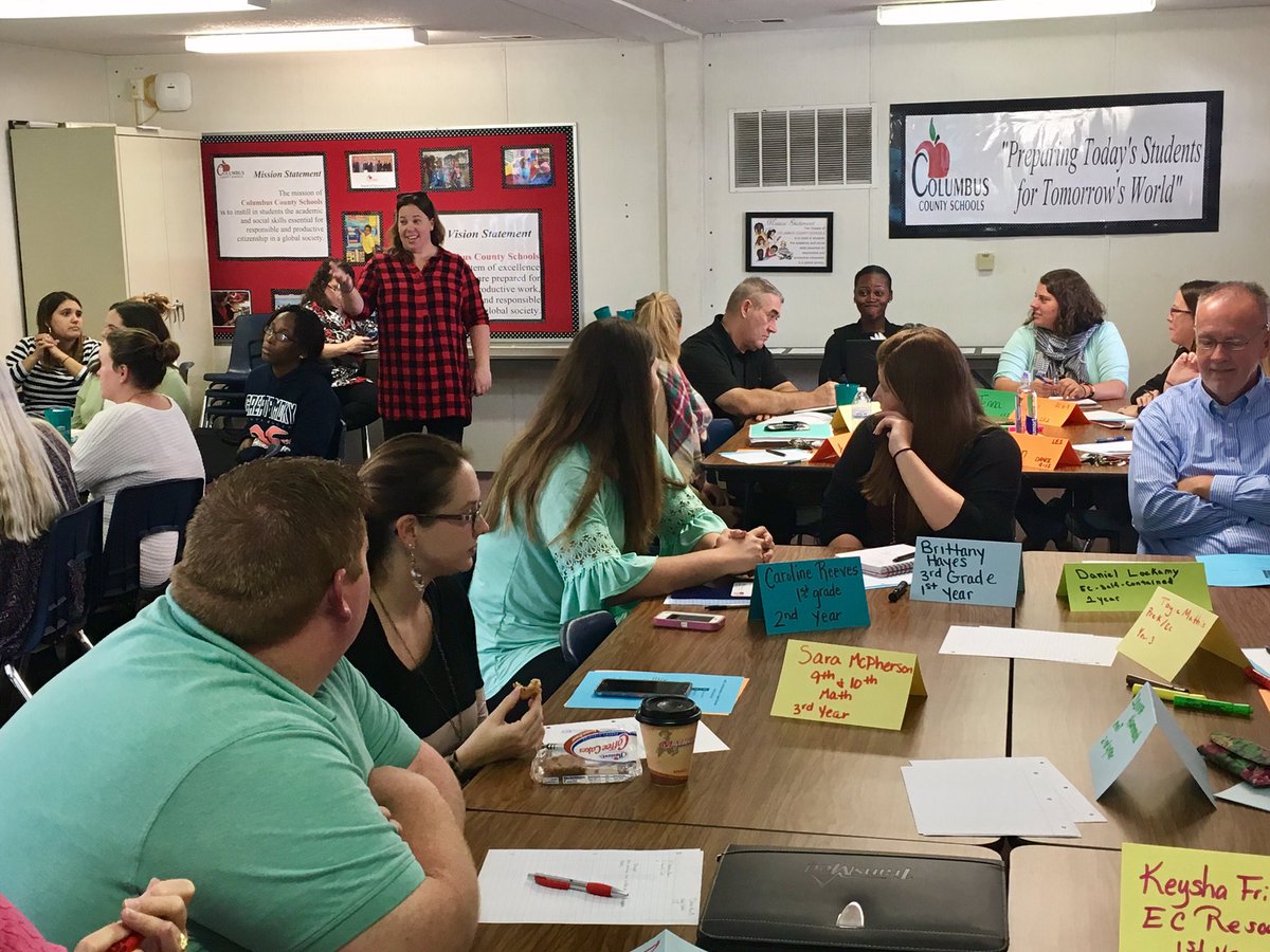jenniferlhatch's tweet photo. Collaboration with Dr. Sikma & Columbus County BTs on teacher resilience #BRiTE #3stepinterview @UNCWWatsonEd https://t.co/flzjwBS51K