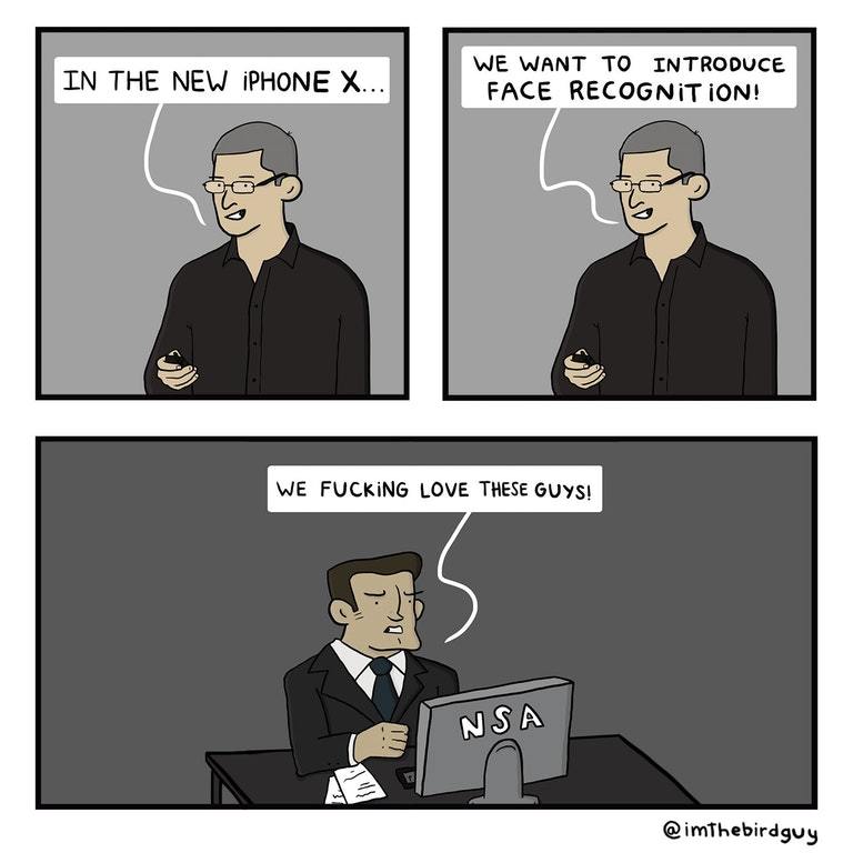 Acsgar's tweet photo. #IphoneX el telefono #Orweliano por nacimiento. @Apple #AppleZombies #GenteSinPrepa #Tarados 😌 https://t.co/kaHL3O1J2J